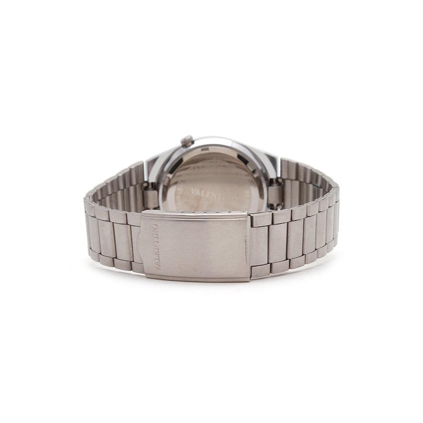 Valentino 20121842-WHITE DIAL STAINLESS BAND STRAP Watch for Men-Watch Portal Philippines