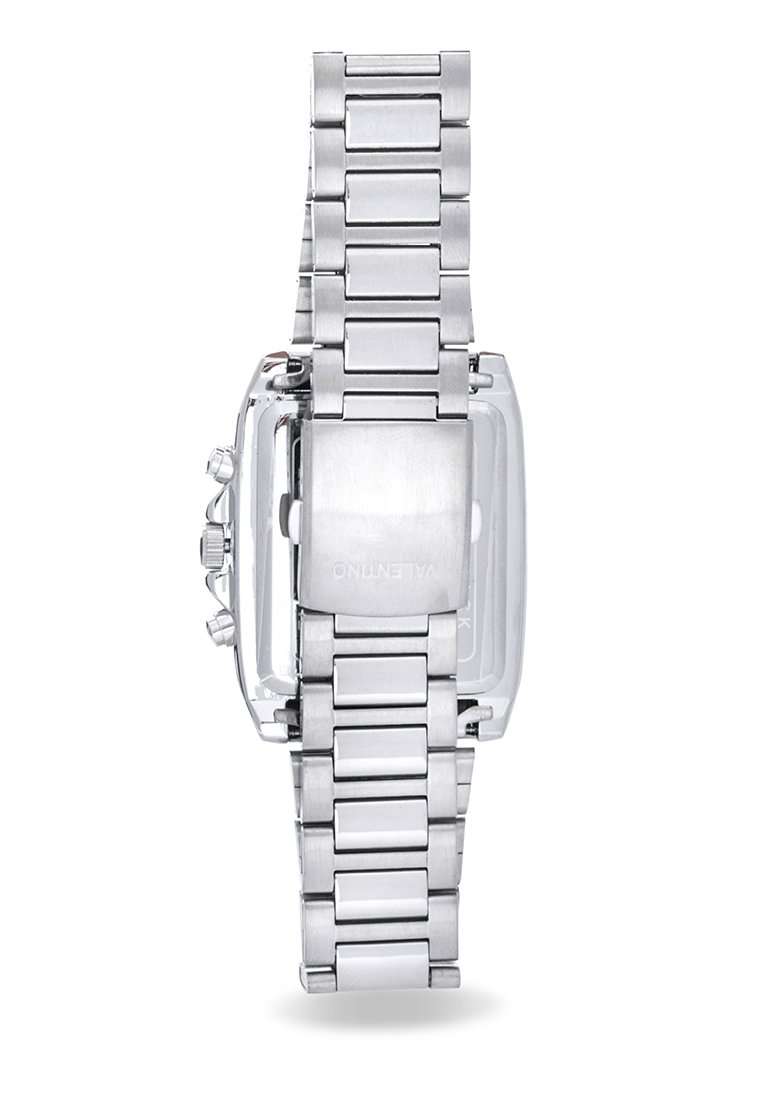 Valentino 20121846-WHITE DIAL ROSE INDEX Silver Watch for Women-Watch Portal Philippines