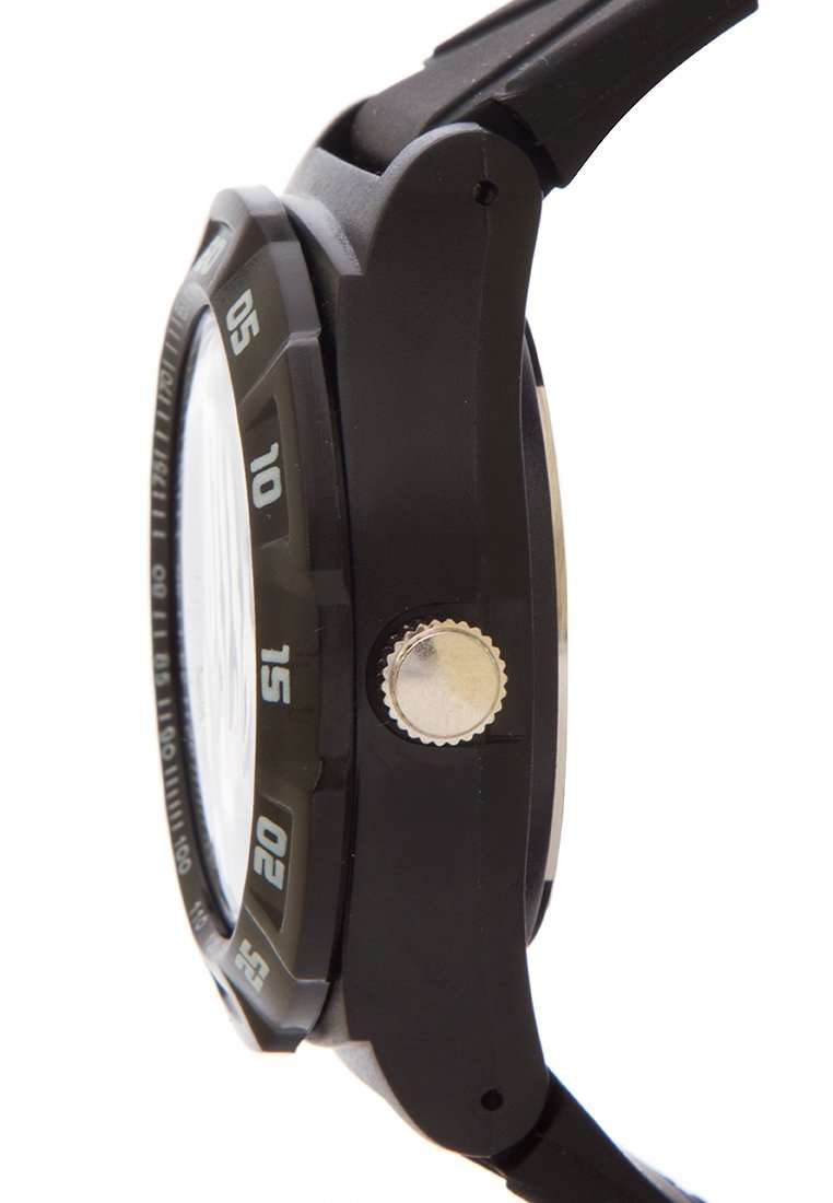 Valentino 20121888-BLACK DIAL Rubber Strap Watch for Men-Watch Portal Philippines