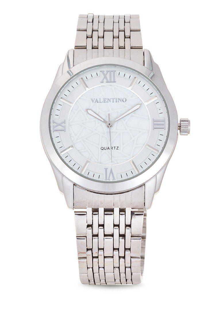 Valentino 20121913-Silver Dial Sta Barbara Mtl G Stainless Strap Watch For Men-Watch Portal Philippines