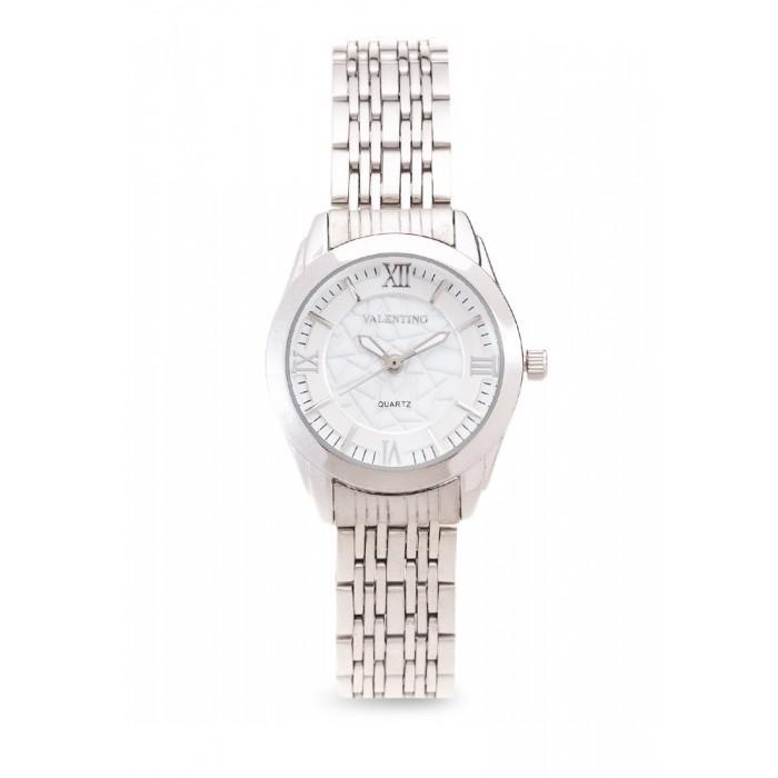 Valentino 20121914-Silver Dial Sta Barbara Mtl L Stainless Strap Watch For Women-Watch Portal Philippines