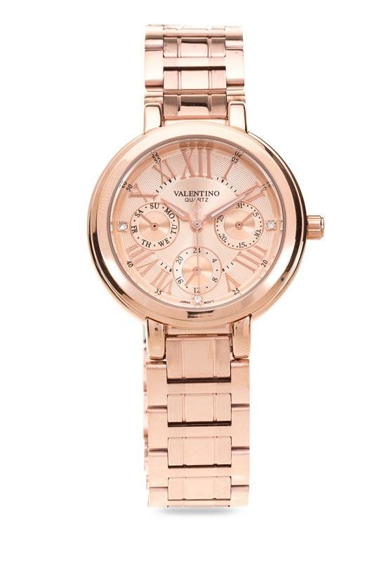 Valentino 20121927-ROSE GOLD STRAP CLASSIC SHN MTL IP ROSE STAINLESS BAND STRAP Watch For Women-Watch Portal Philippines