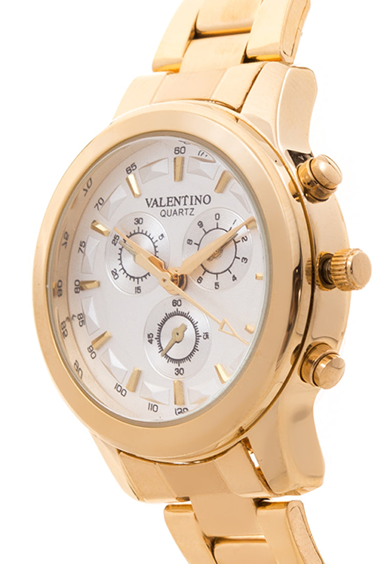 Valentino 20121935-SILVER DIAL Analog Stainless Band Watch for Women-Watch Portal Philippines