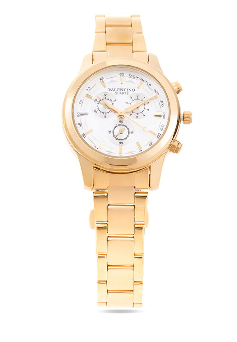 Valentino 20121935-SILVER DIAL Analog Stainless Band Watch for Women-Watch Portal Philippines