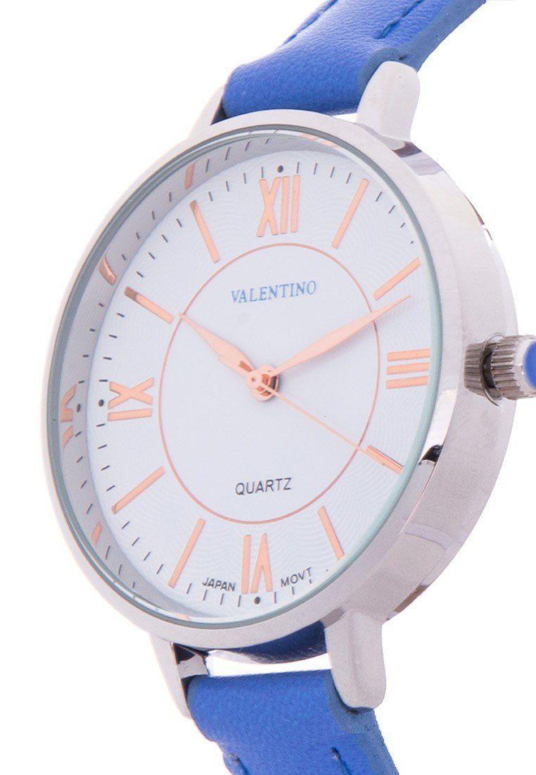 Valentino 20121946-BLUE STRAP BLUE LEATHER Watch For Women-Watch Portal Philippines