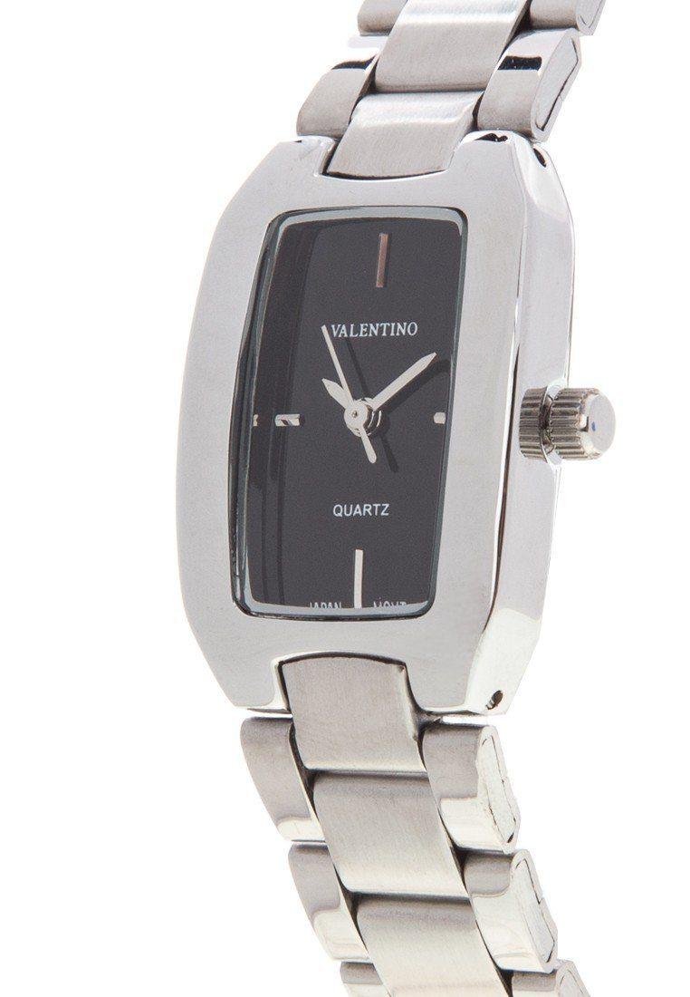 Valentino 20121949-BLACK SILVER STAINLESS BAND Watch For Women-Watch Portal Philippines