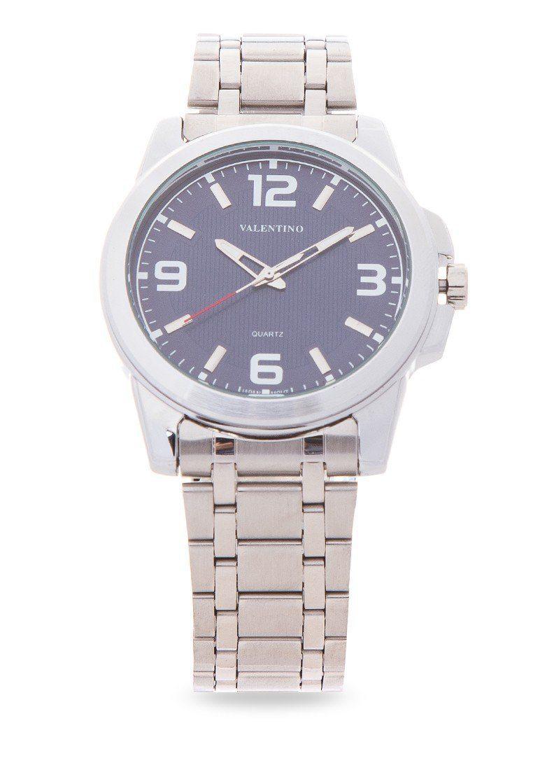 Valentino 20121954-BLUE SILVER STAINLESS BAND Watch For Men-Watch Portal Philippines