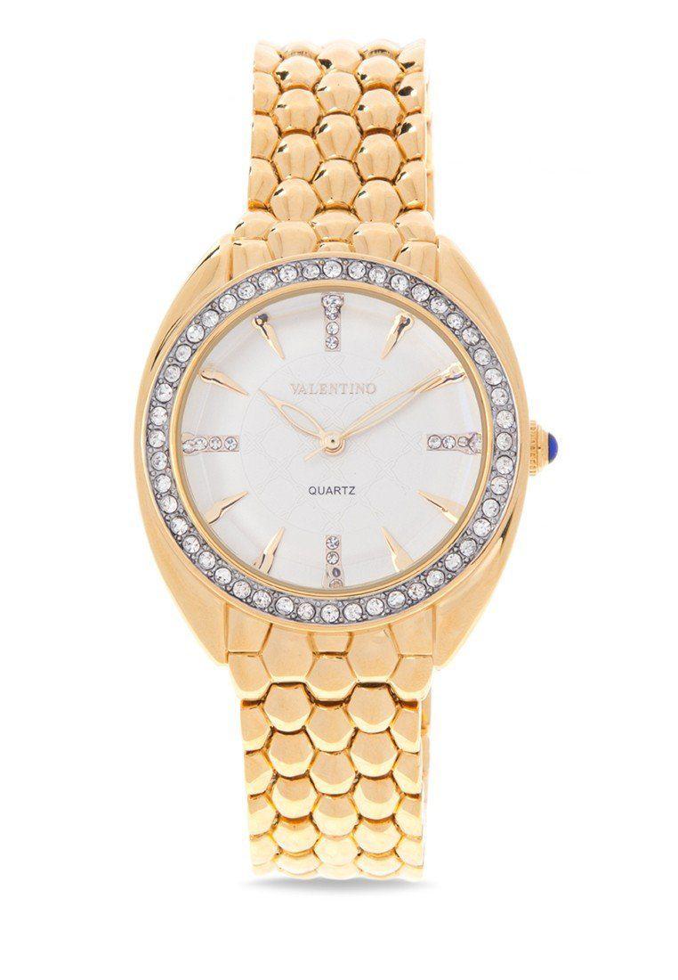 Valentino 20121970-GOLD - GOLD FASHION METAL - ALLOY Watch For Women-Watch Portal Philippines