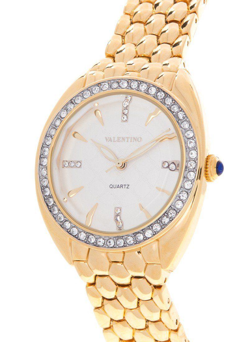 Valentino 20121970-GOLD - GOLD FASHION METAL - ALLOY Watch For Women-Watch Portal Philippines