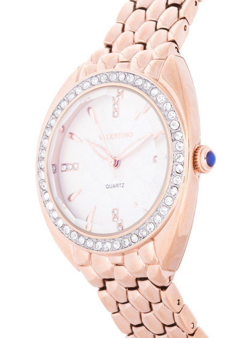 Valentino 20121971-ROSE - ROSE GOLD FASHION METAL - ALLOY Watch For Women-Watch Portal Philippines