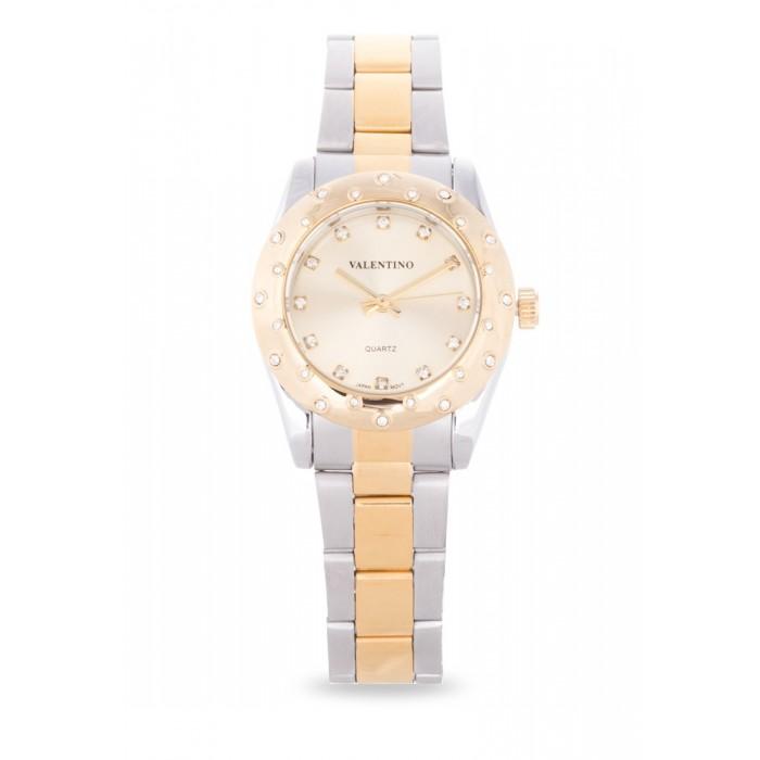 Valentino 20121973-TWO TONE - GOLD DIAL TWO TONE STAINLESS BAND Watch For Women-Watch Portal Philippines