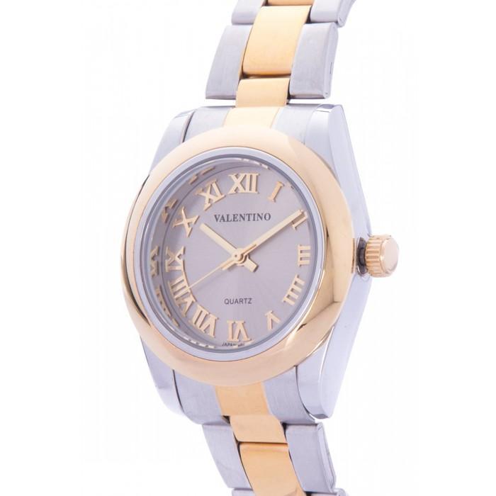 Valentino 20122023-SILVER DIAL GOLD STAINLESS STEEL STRAP Watch for Women-Watch Portal Philippines