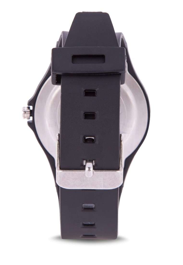 Valentino 20122084-ORANGE NUMBER BLACK RUBBER STRAP Watch for Men and Women-Watch Portal Philippines