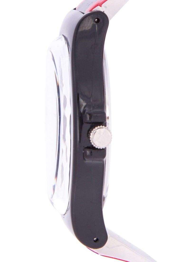 Valentino 20122091-RED BLACK RED BLACK PLASTIC STRAP Watch for Men and Women-Watch Portal Philippines