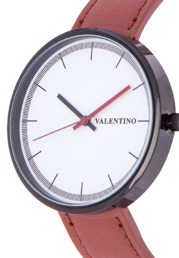 Valentino 20122095-RED BROWN STRAP RED BROWN LEATHER STRAP Watch for Men and Women-Watch Portal Philippines