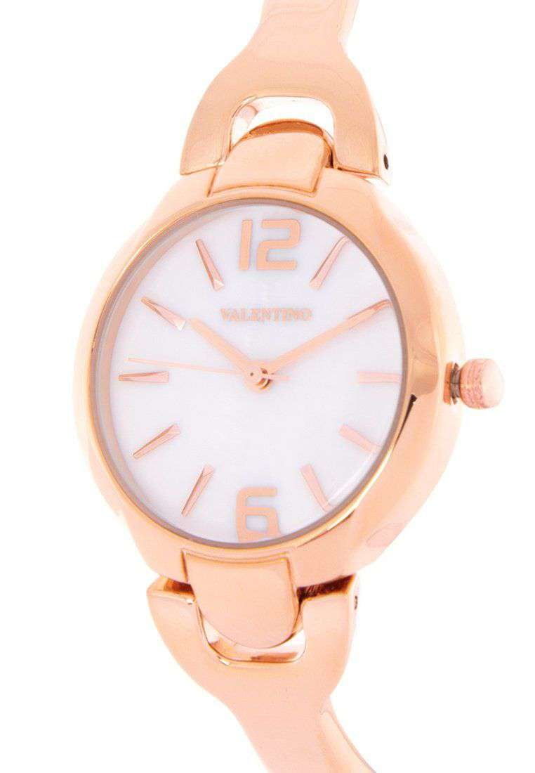 Valentino 20122119-WHITE DIAL Rose Gold Fashion Metal Band Watch for Women-Watch Portal Philippines