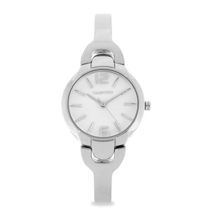 Valentino 20122120-WHITE DIAL Silver Fashion Metal Band Watch for Women-Watch Portal Philippines