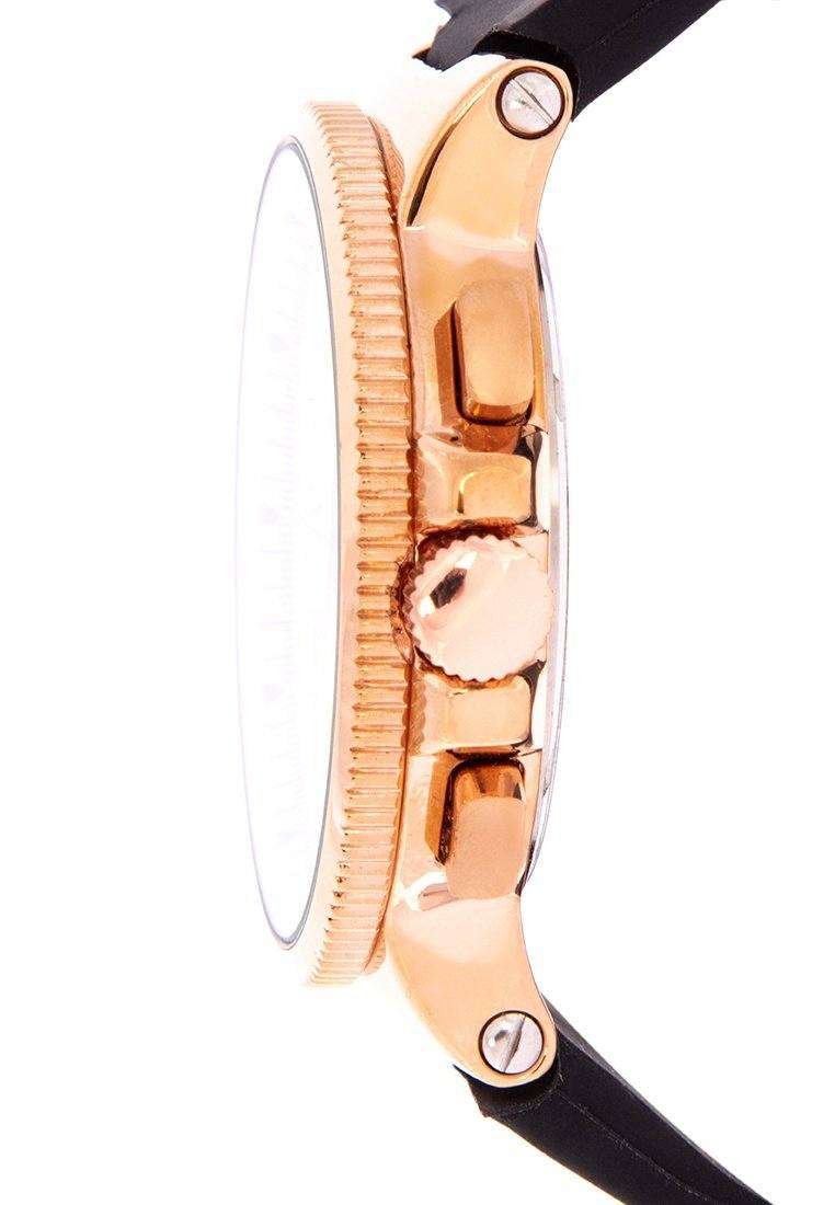 Valentino 20122152-WHITE DIAL Black Leather Strap Watch for Men-Watch Portal Philippines