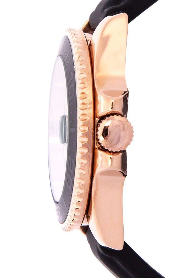 Valentino 20122159-ROSE GOLD CASE Black Rubber Strap Men's Watch-Watch Portal Philippines
