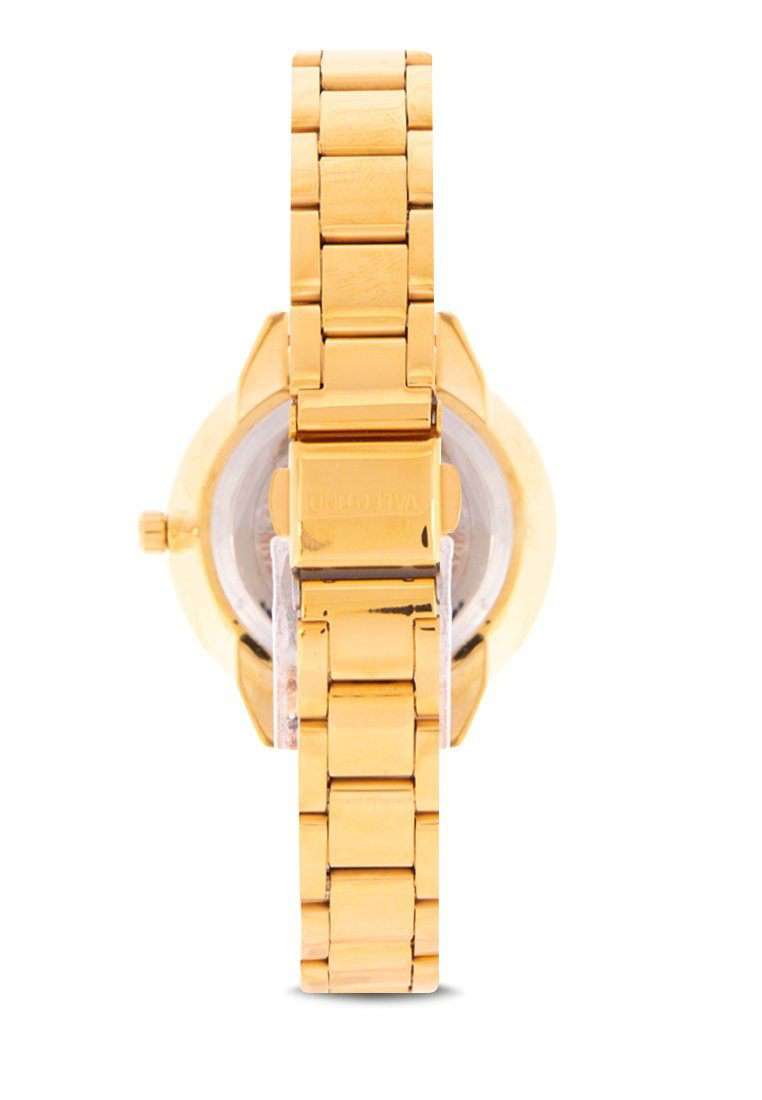 Valentino 20122172-GOLD DIAL Gold Stainless Steel Band Watch for Women-Watch Portal Philippines