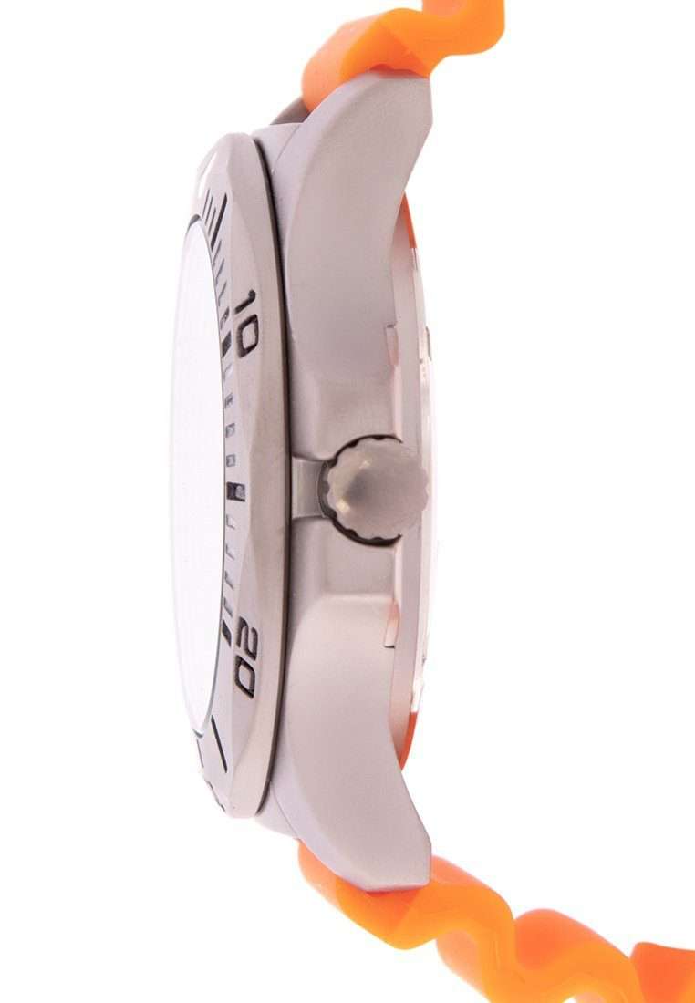 Valentino 20122181-ORANGE STRAP Orange Rubber Strap Watch for Men-Watch Portal Philippines