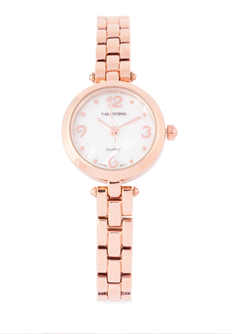 Valentino 20122207-MOP DIAL Alloy Strap Analog Watch for Women-Watch Portal Philippines
