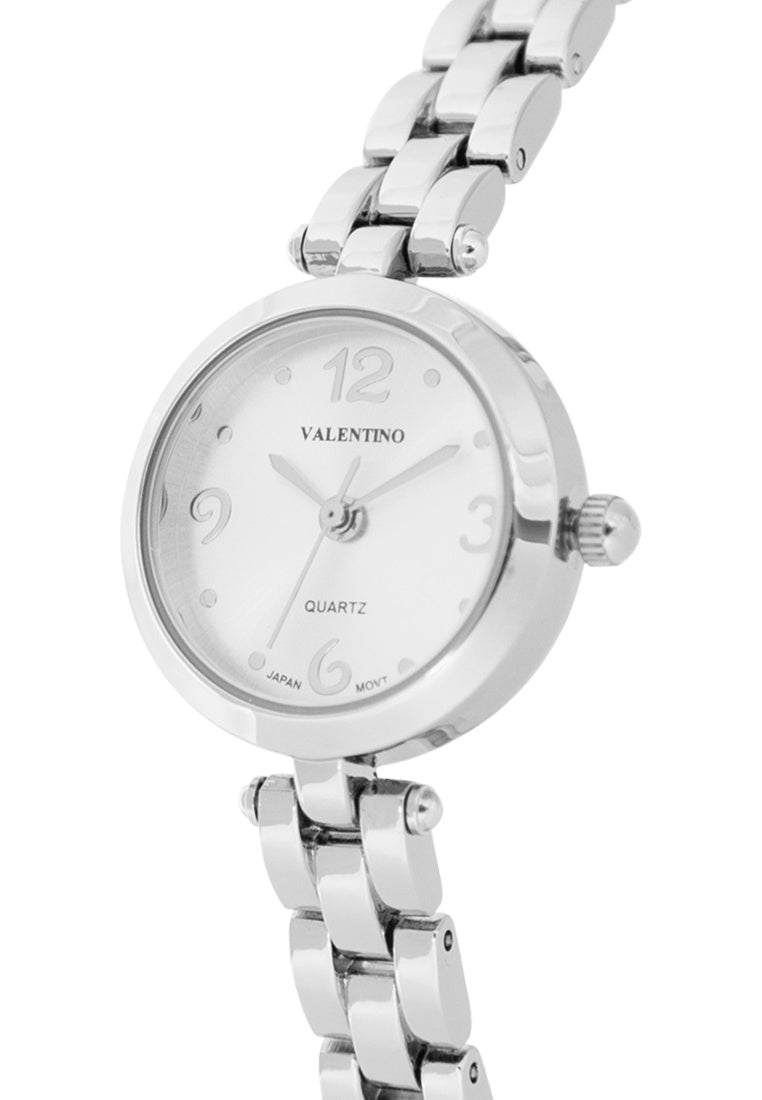 Valentino 20122208-SILVER DIAL Alloy Strap Analog Watch for Women-Watch Portal Philippines