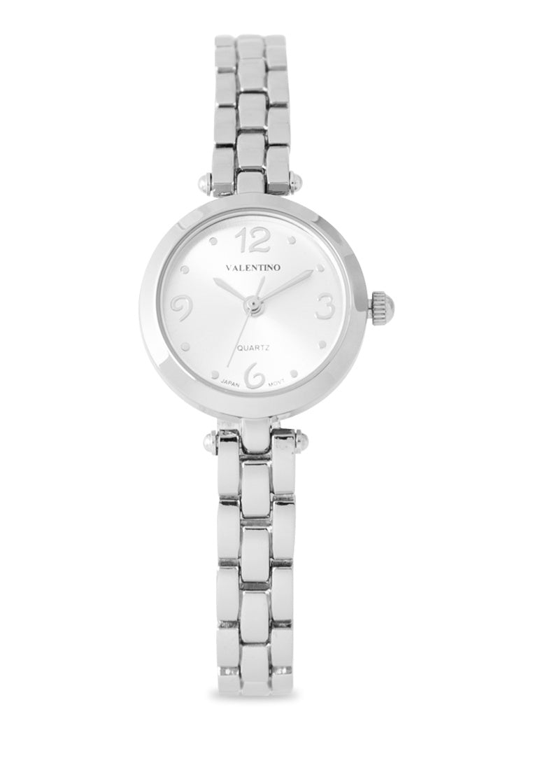 Valentino 20122208-SILVER DIAL Alloy Strap Analog Watch for Women-Watch Portal Philippines