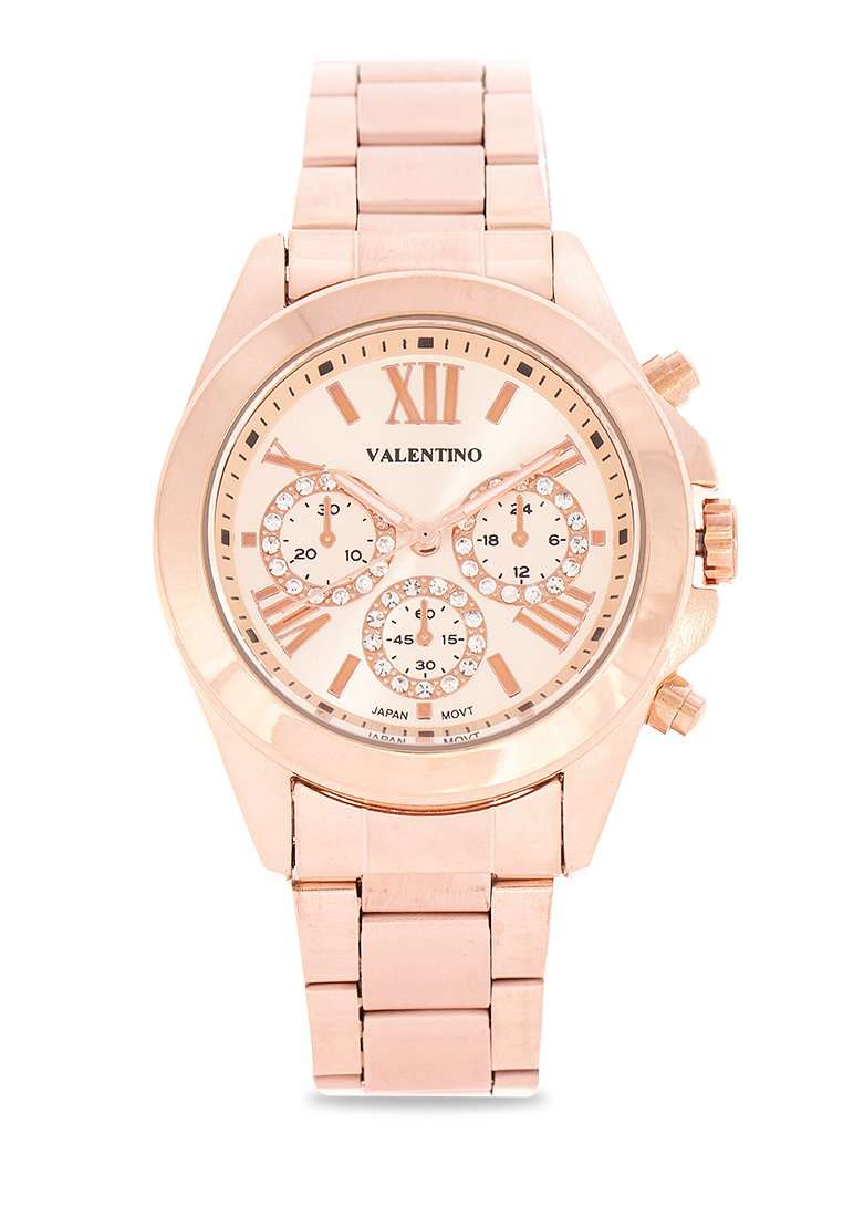 Valentino 20122222-ROSE DIAL Gold Watch for Women-Watch Portal Philippines