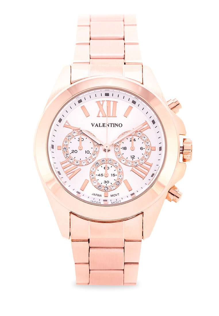 Valentino 20122222-SILVER DIAL Gold Watch for Women-Watch Portal Philippines