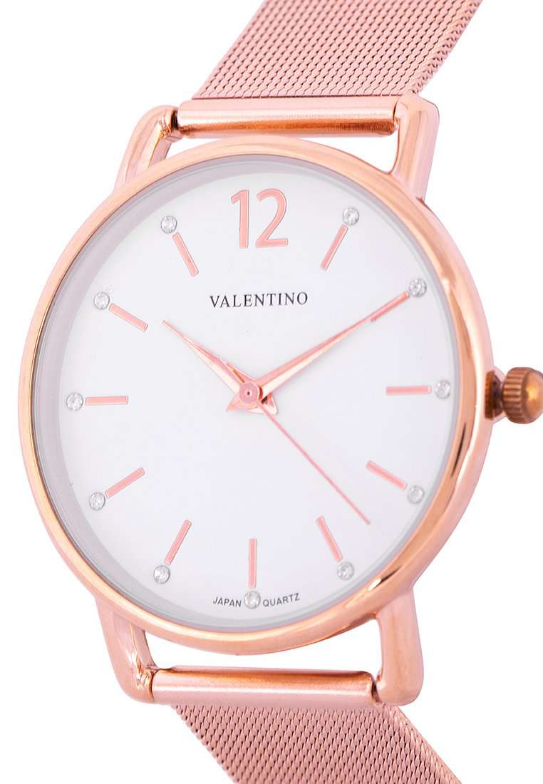 Valentino 20122228-WHITE DIAL Stainless Steel Watch for Women-Watch Portal Philippines