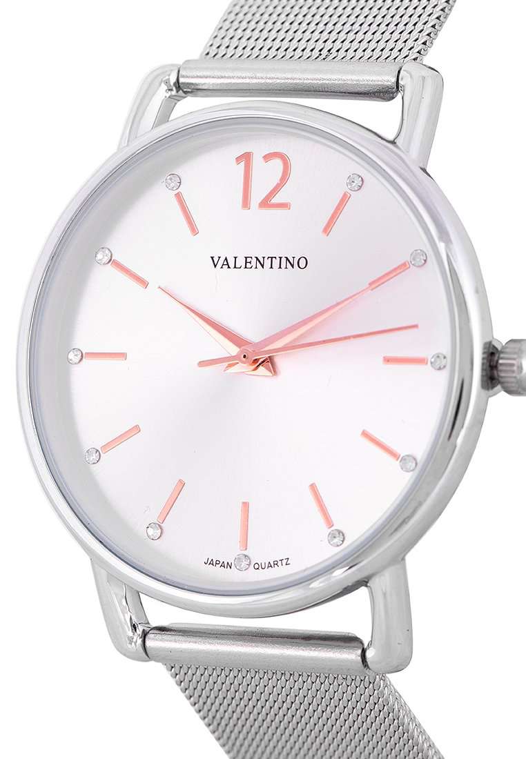 Valentino 20122229-ROSE INDEX Stainless Steel Watch for Women-Watch Portal Philippines
