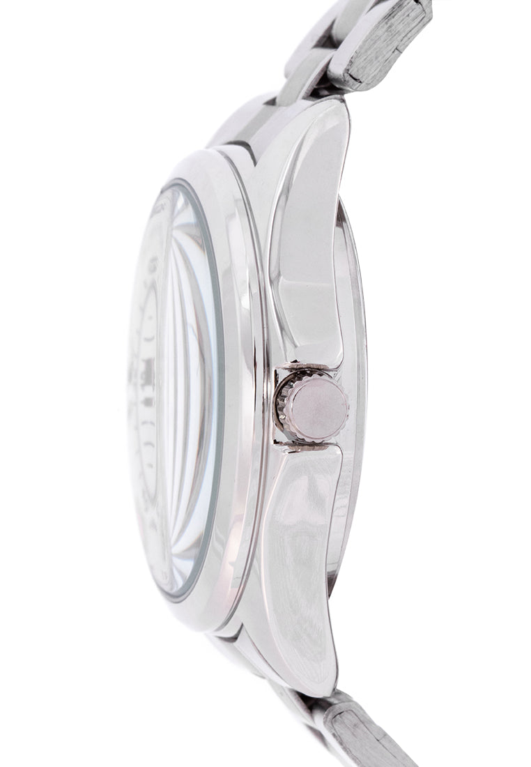 Valentino 20122239-SIL DIAL - ROSE INDEX Analog Stainless Steel Strap Watch for Women-Watch Portal Philippines