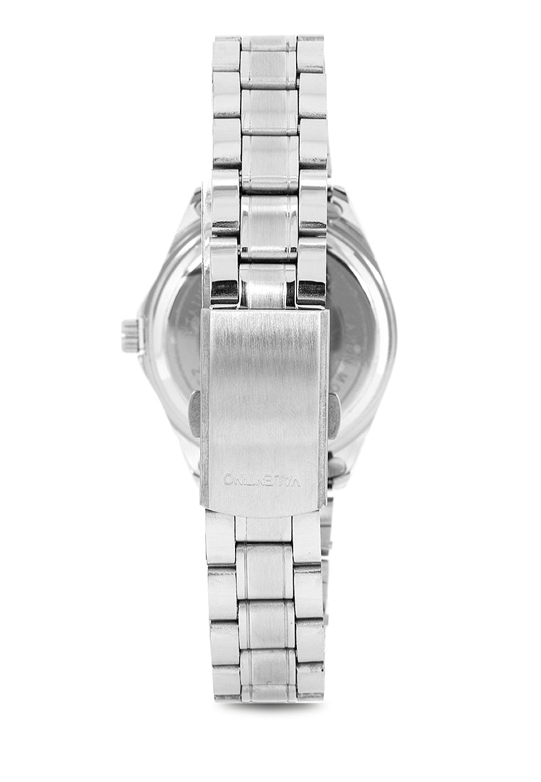 Valentino 20122239-SIL DIAL - SIL INDEX Analog Stainless Steel Strap Watch for Women-Watch Portal Philippines
