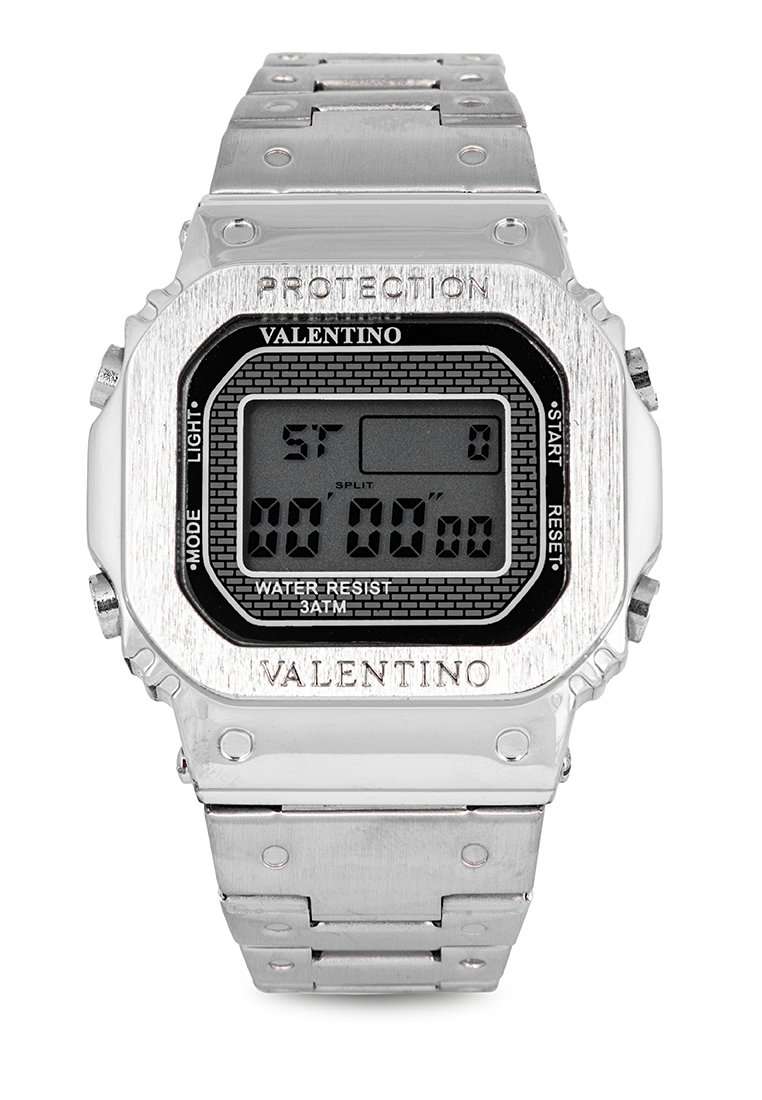 Valentino 20122243-SILVER Stainless Strap Watch for Men-Watch Portal Philippines