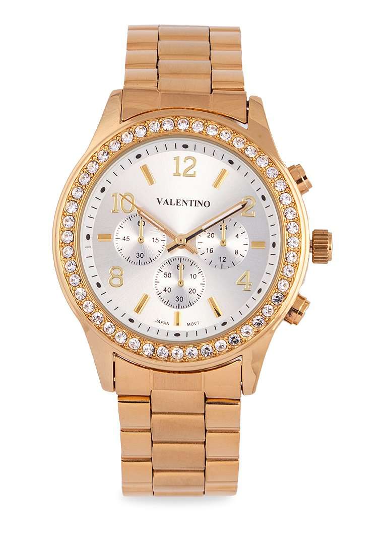 Valentino 20122244-SILVER DIAL Gold Watch for Women-Watch Portal Philippines