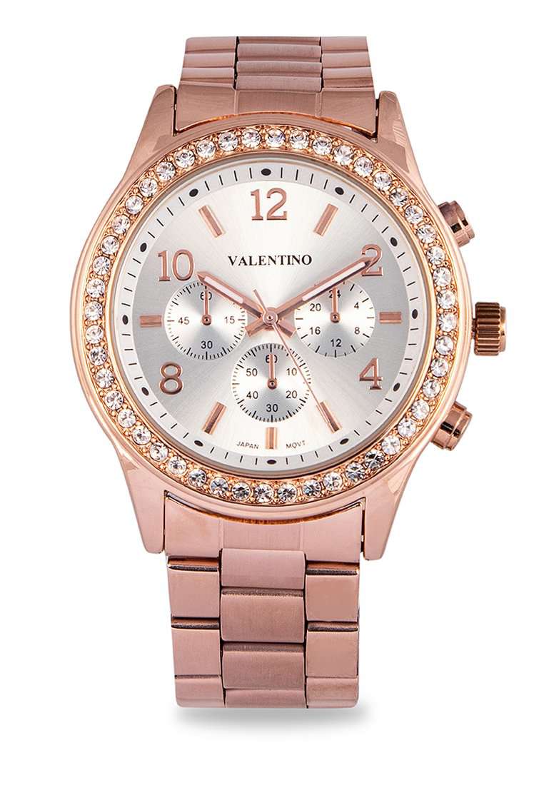 Valentino 20122245-SILVER DIAL Gold Watch for Women | Watch