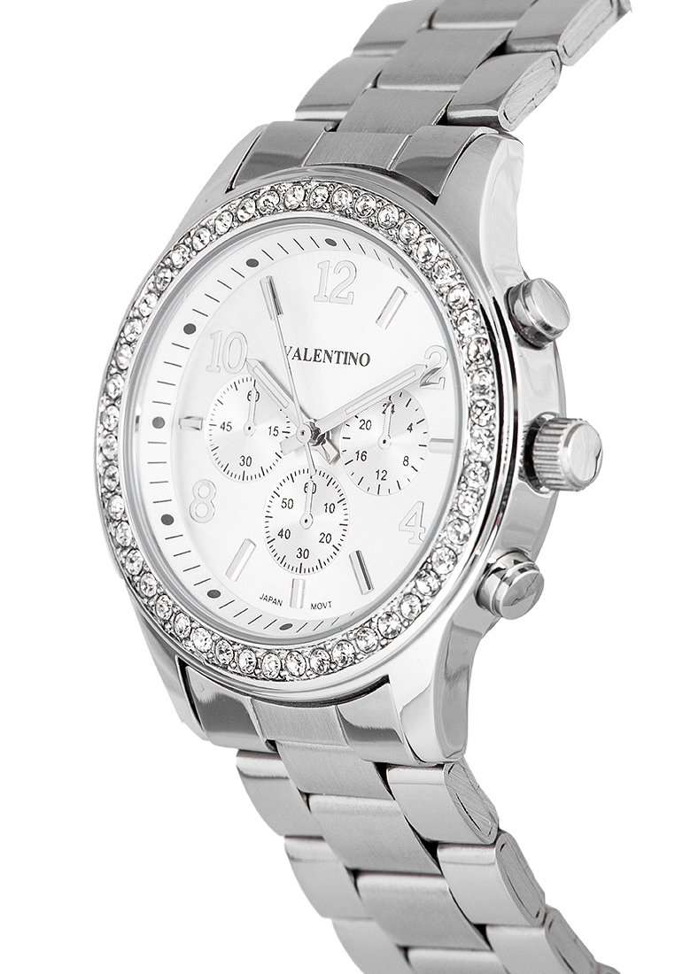 Valentino 20122246-SILVER DIAL Silver Watch for Women-Watch Portal Philippines