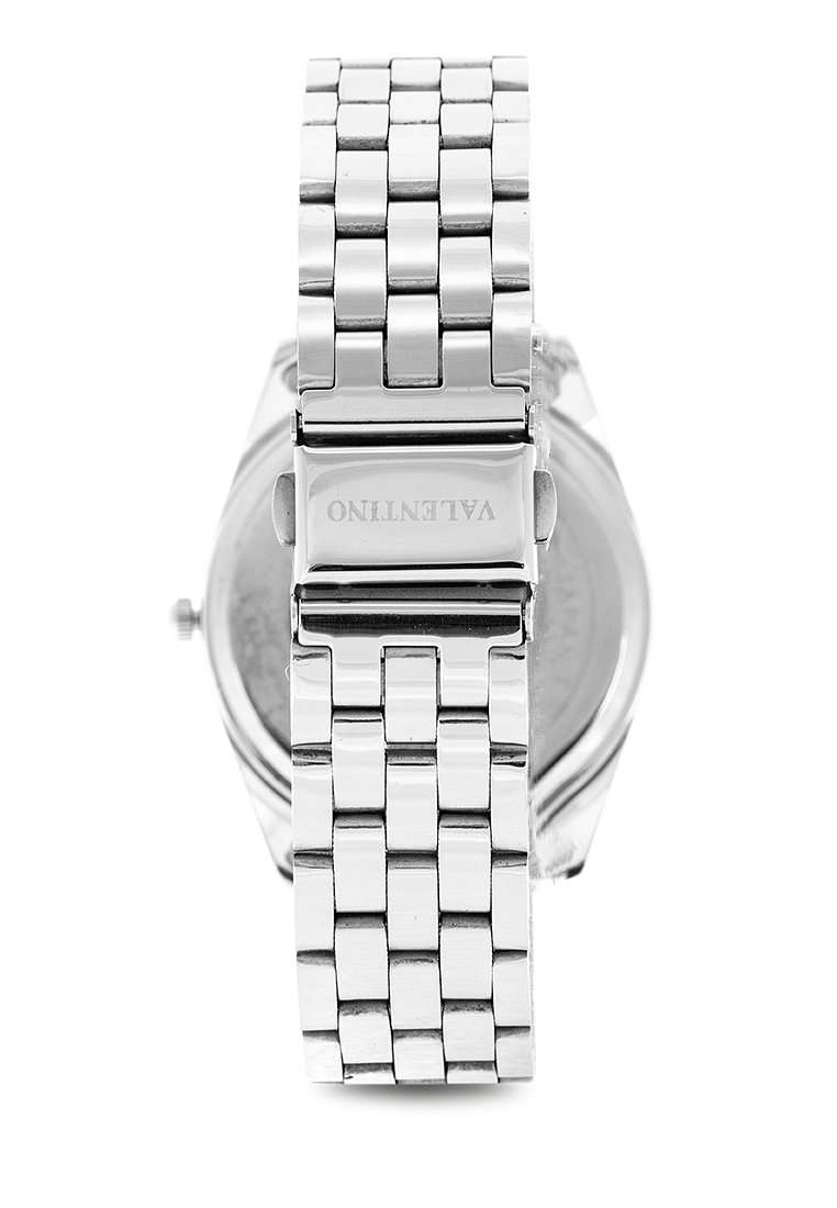 Valentino 20122249-BLACK DIAL Silver Watch for Men-Watch Portal Philippines