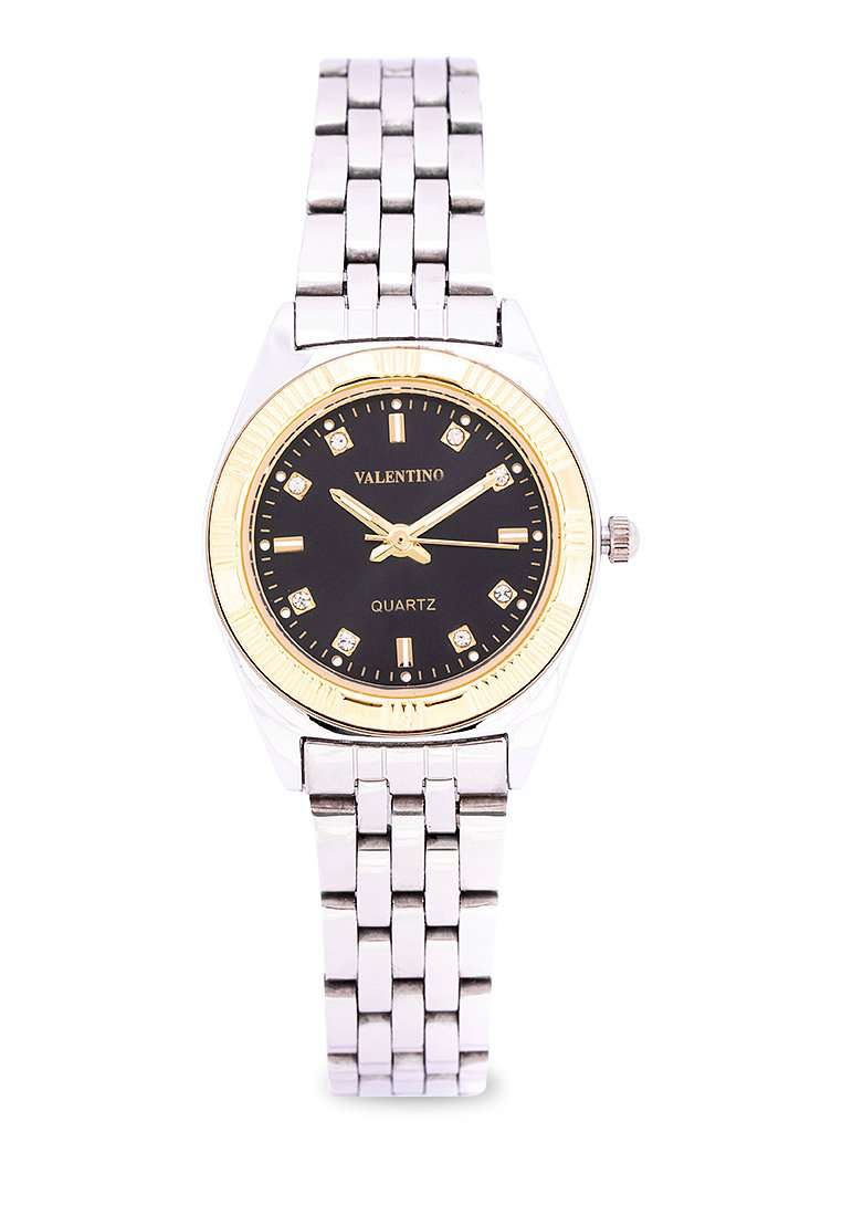 Valentino 20122250-BLACK DIAL Silver Watch for Women-Watch Portal Philippines