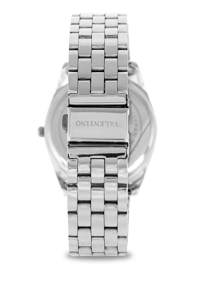 Valentino 20122251-BLACK DIAL Silver Watch for Men-Watch Portal Philippines