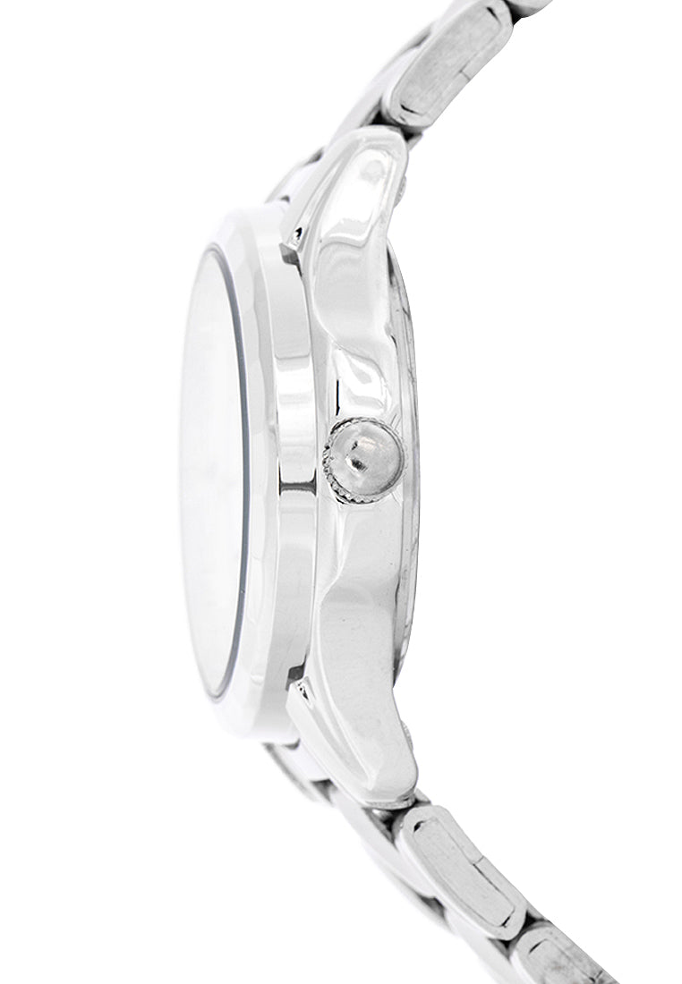 Valentino 20122254-WHT DIAL - GOLD INDEX Analog Stainless Band Watch for Women-Watch Portal Philippines