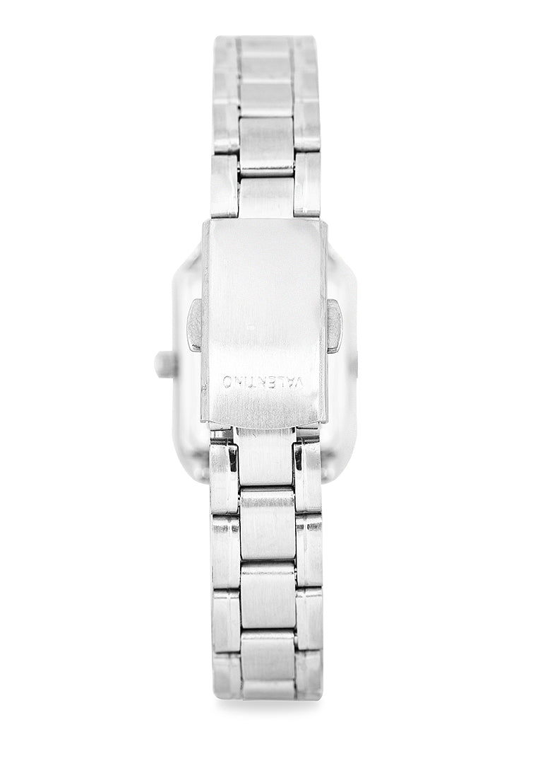 Valentino 20122257-BLK DIAL - NUMBER Analog Stainless Steel Strap Watch for Women-Watch Portal Philippines