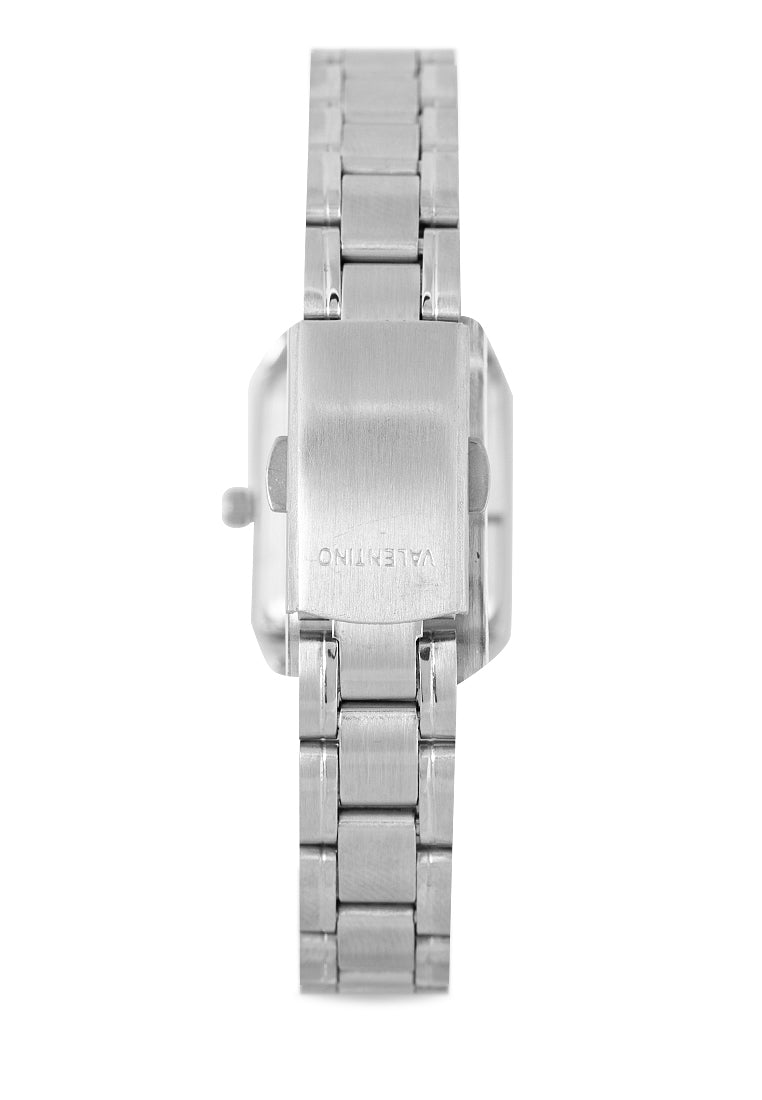 Valentino 20122257-PINK DIAL - LINE Analog Stainless Steel Strap Watch for Women-Watch Portal Philippines