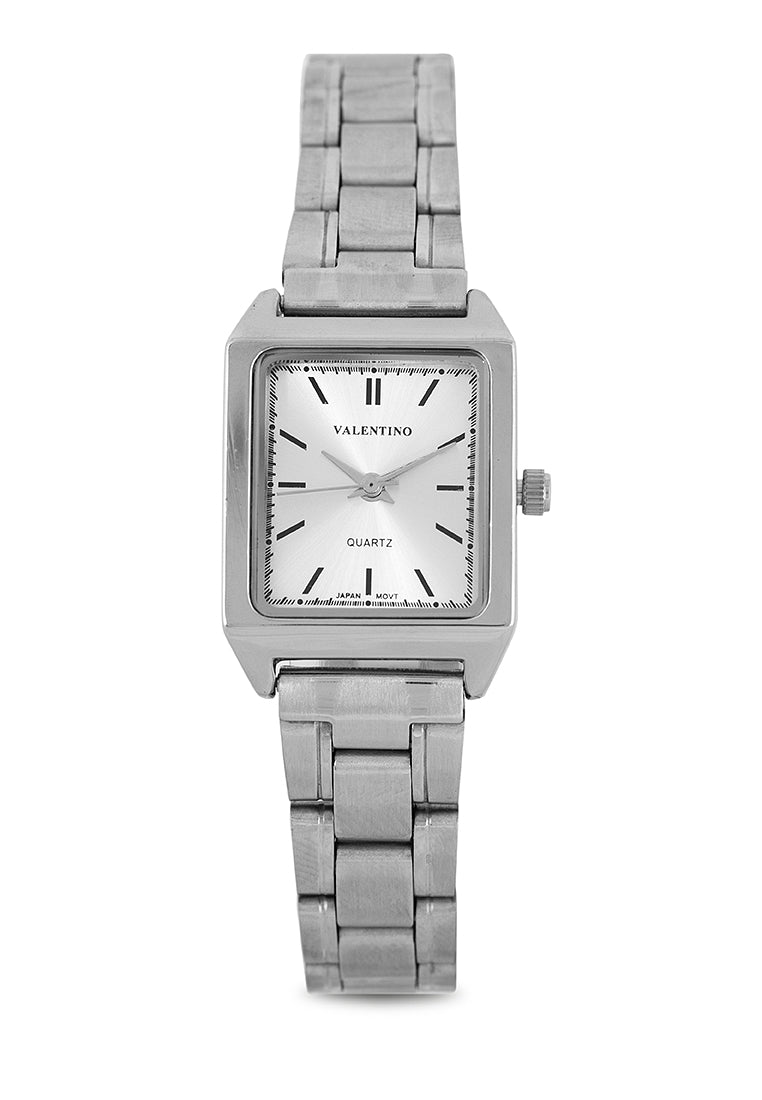 Valentino 20122257-SIL DIAL - LINE Analog Stainless Steel Strap Watch for Women-Watch Portal Philippines