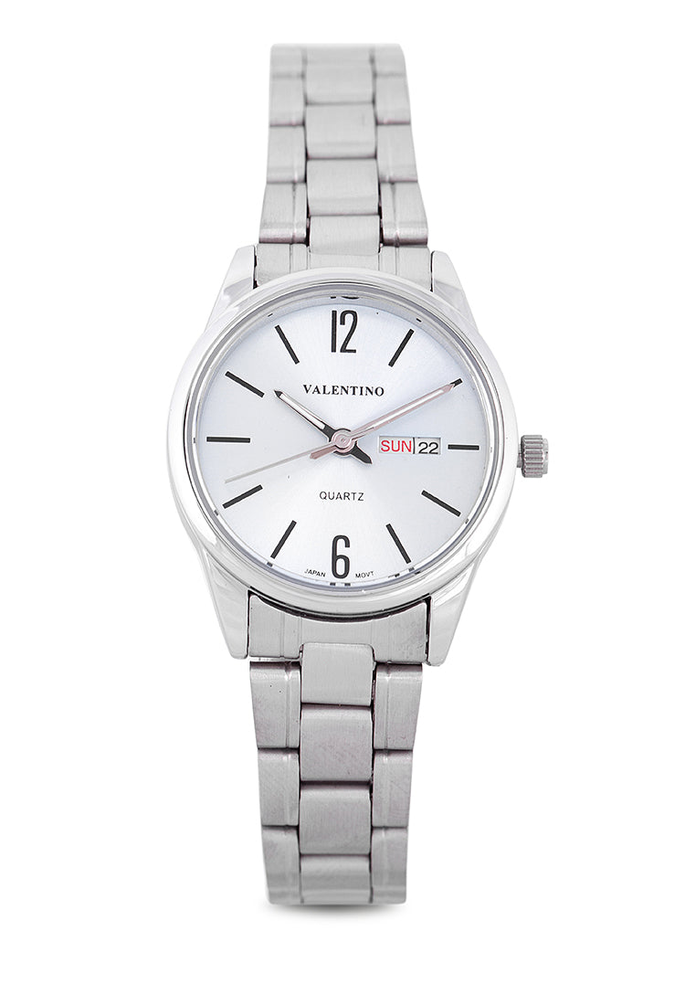 Valentino 20122259-BLUE DIAL Analog Stainless Steel Strap Watch for Women-Watch Portal Philippines