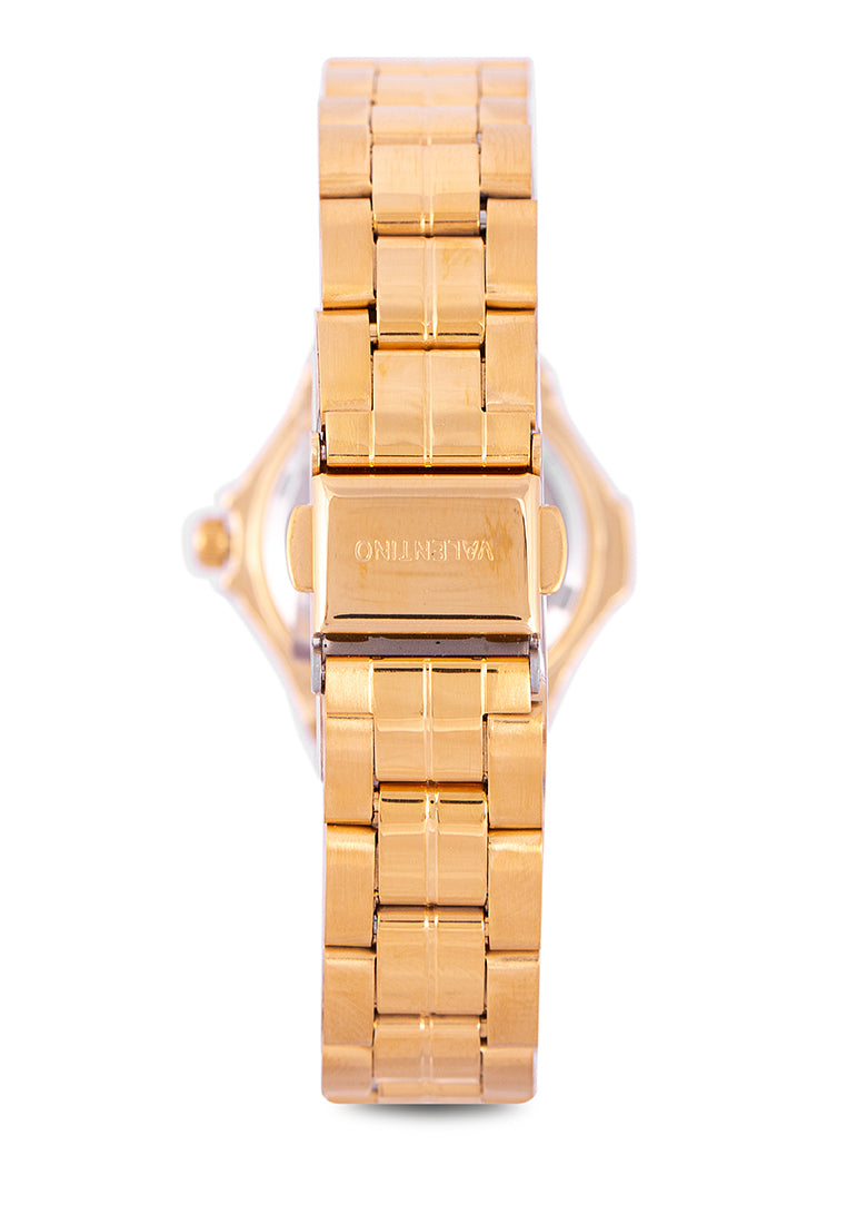 Valentino 20122262-BLK DIAL - LINE Analog Stainless Band Watch for Women-Watch Portal Philippines