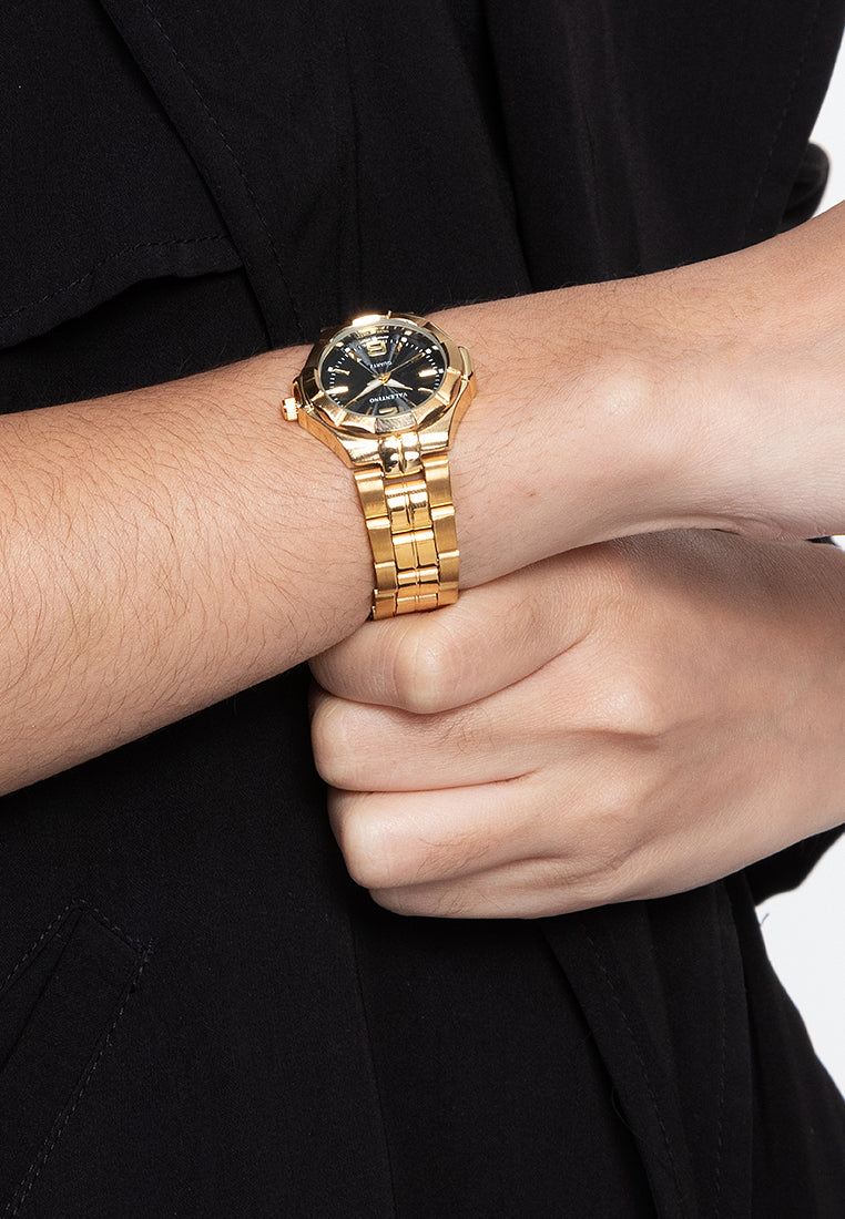 Valentino 20122262-BLK DIAL - NUMBER Analog Stainless Band Watch for Women-Watch Portal Philippines