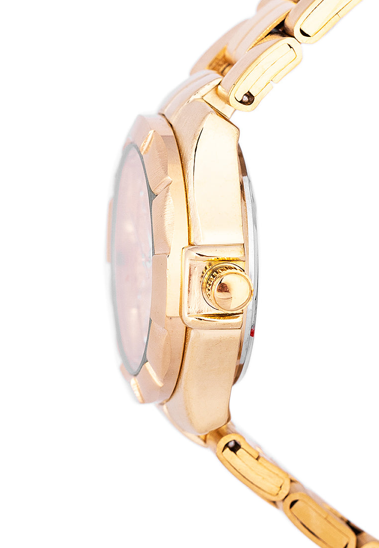 Valentino 20122262-GLD DIAL - LINE Analog Stainless Band Watch for Women-Watch Portal Philippines