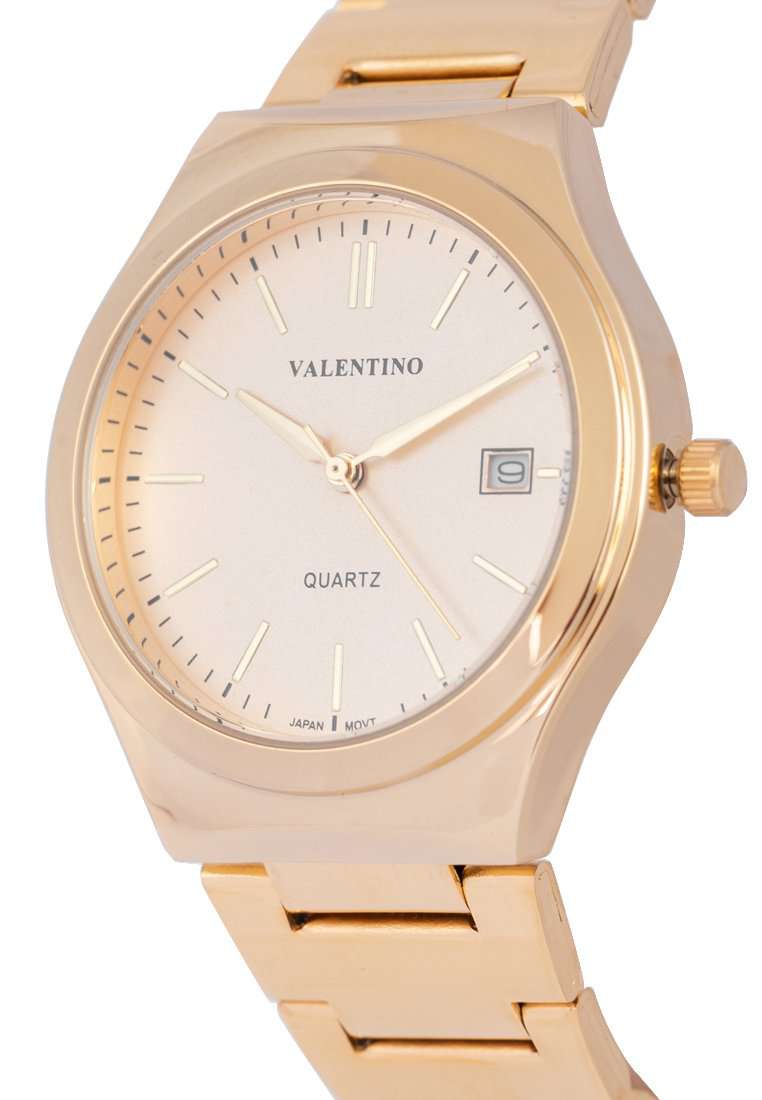 Valentino 20122264-GOLD DIAL - NUMBER Gold Stainless Watch for Men-Watch Portal Philippines